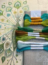 Load image into Gallery viewer, Nordiska Peacock 5309 with vintage linen threads