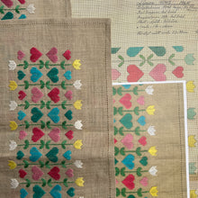 Load image into Gallery viewer, Hearts Runner by Nordiska (1960s)