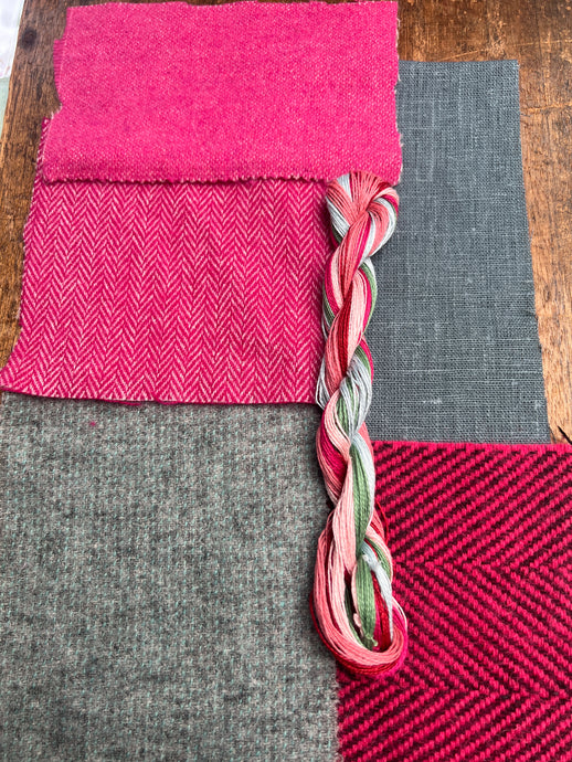 #4 Linen Tweed & Vintage Set