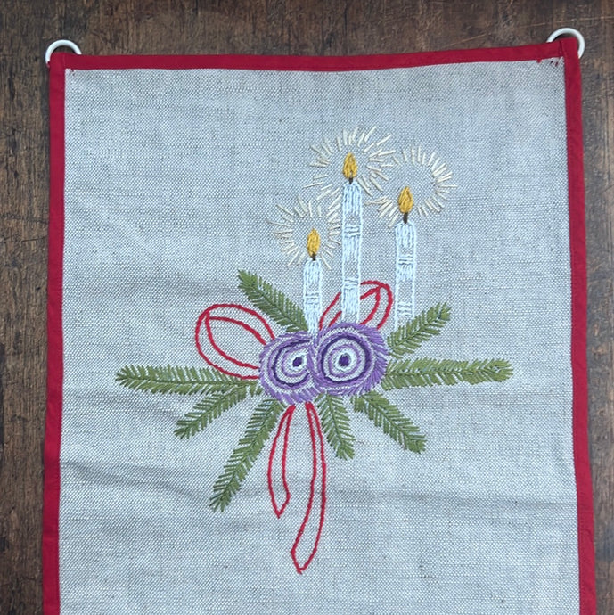 Christmas Post Wall Hanging