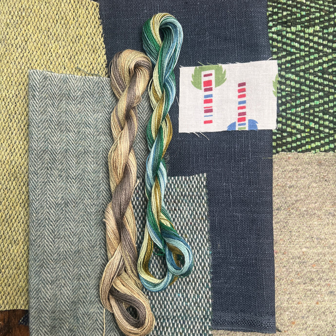 #17 Linen Tweed & Vintage Set