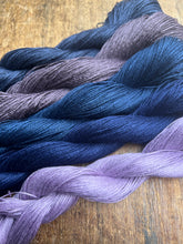 Load image into Gallery viewer, Linen Embroidery Hanks / Blues