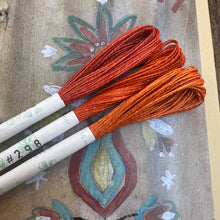 Load image into Gallery viewer, Red/Orange Flax Flower Box