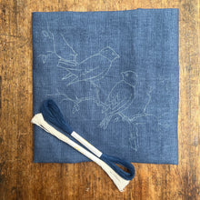 Load image into Gallery viewer, Blue Linen Napkin