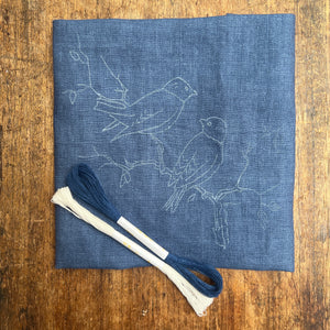 Blue Linen Napkin