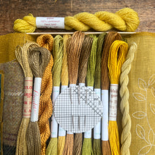 Load image into Gallery viewer, Yellow Nordiska Linen &amp; Tweed Box