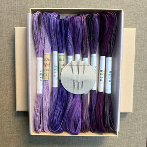 Purple Linen Box