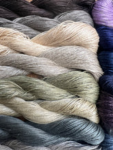 Load image into Gallery viewer, Linen Embroidery Hanks - Neutrals / Sands