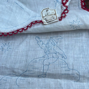 Fine Antique Christmas Cloth (unembroidered)