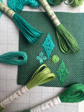Load image into Gallery viewer, Geometric Green Nordiska 7360 (50/60s)