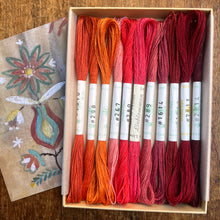 Load image into Gallery viewer, Red/Orange Flax Flower Box