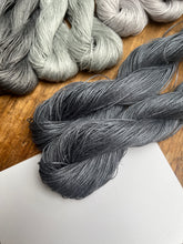 Load image into Gallery viewer, Linen Embroidery Hanks / Neutrals / Grey