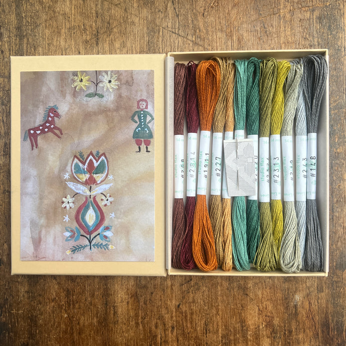 White to Sand Linen Embroidery Thread – Studio Flax