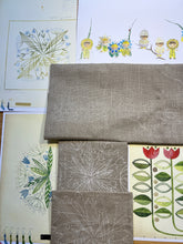Load image into Gallery viewer, SECONDS SALE  5 x Springtime Nordiska Linen Prints 5C