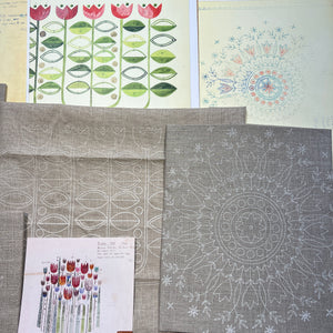 SECONDS SALE 4 x Nordiska Linen Prints 5B