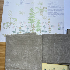 SECONDS SALE 3 x Natural Linen Floral Theme 4
