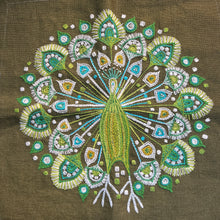 Load image into Gallery viewer, Nordiska Peacock 5309 with vintage linen threads