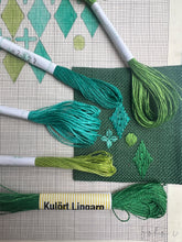Load image into Gallery viewer, Geometric Green Nordiska 7360 (50/60s)