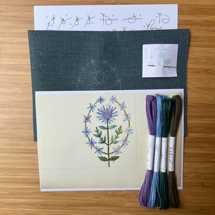 Nordiska Needlecase Flower (1960s)