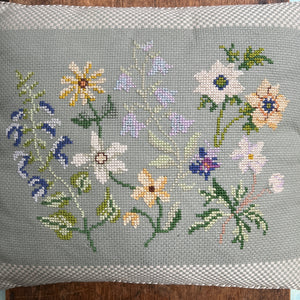 Danish Floral 60s Pattern + Fabric