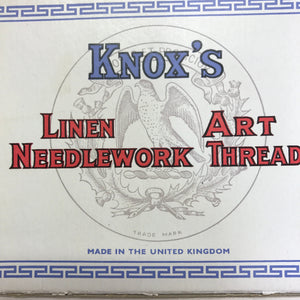 Knox's of Kilbirnie - Mid century linen embroidery yarn - single skein