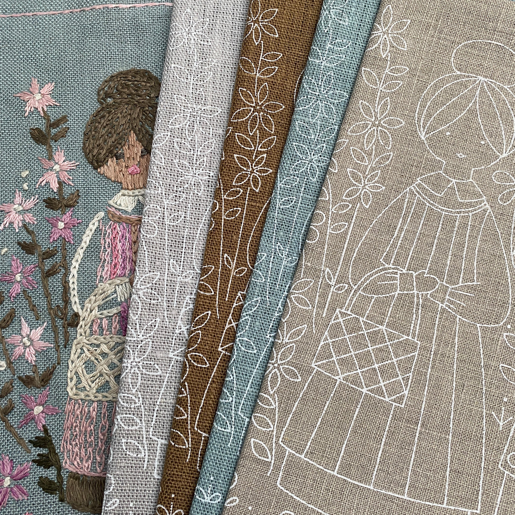 Sample Sale - Three Little Maids panel 50 X 50 cm it