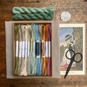 Beautiful Gatherer Linen & Silk Box