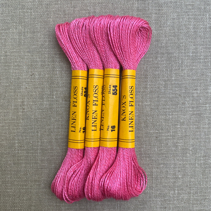Knox's of Kilbirnie - Mid century linen embroidery yarn - single skein