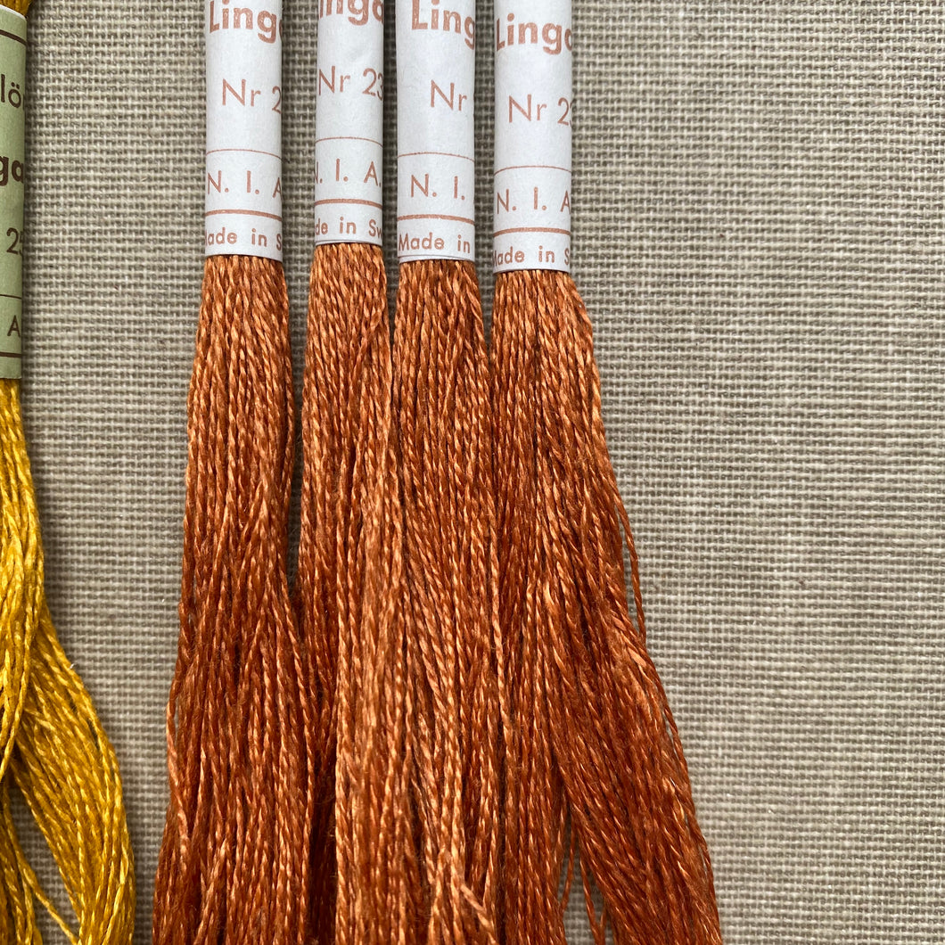 Nordiska 1960’s linen embroidery thread