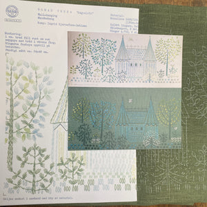 Fairytale Castle / Sagoslottet Linen Print (without threads)