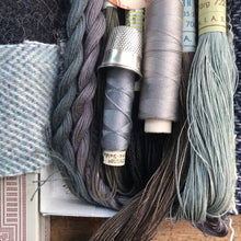 Load image into Gallery viewer, Linen, Tweed &amp; vintage silk set #32