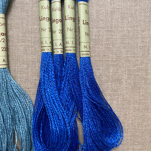Nordiska Blue 1960’s linen embroidery thread