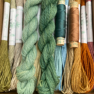 Beautiful Gatherer Linen & Silk Box