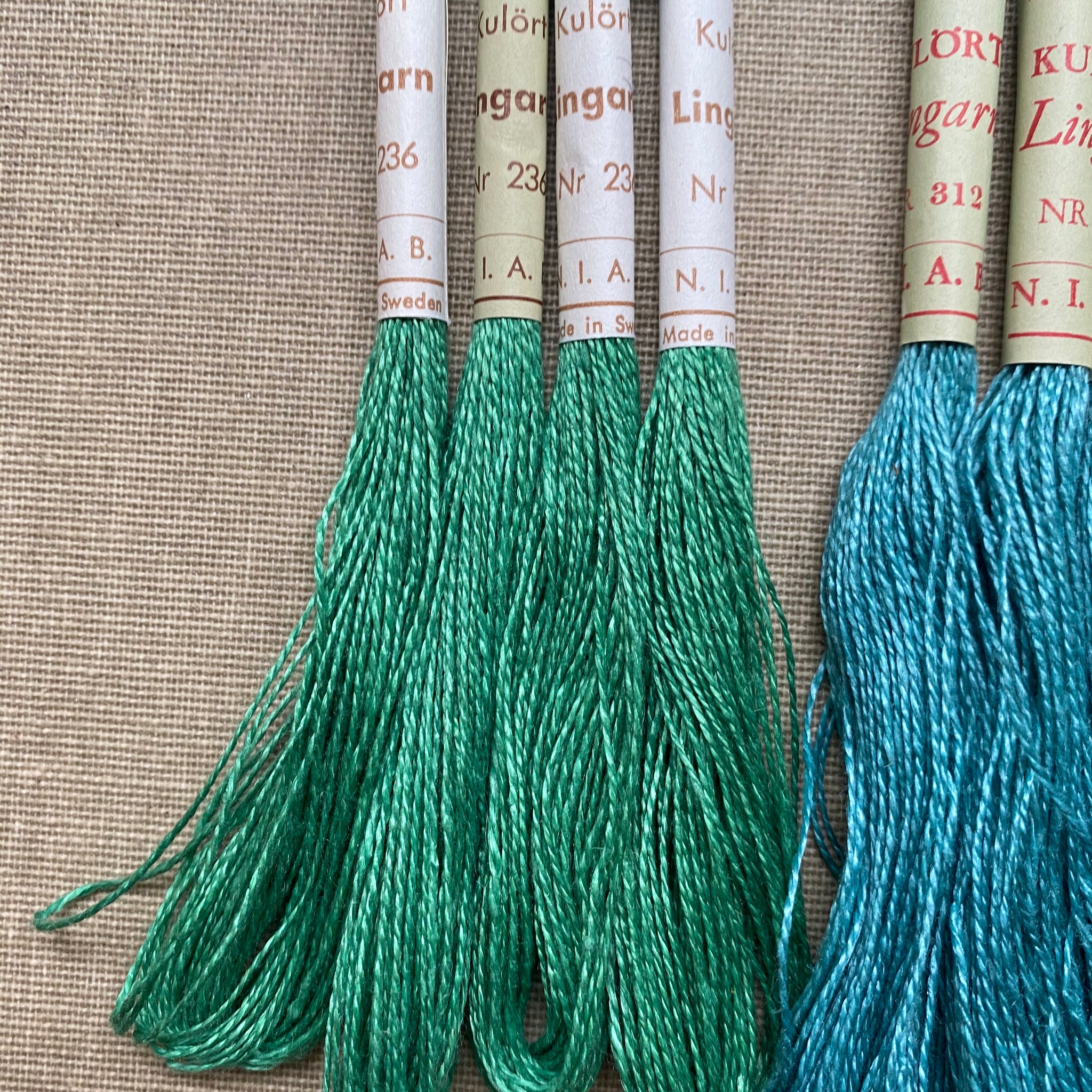 Studio Flax Linen Embroidery Thread Set