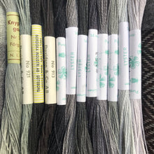 Load image into Gallery viewer, Linen, Tweed &amp; vintage silk set #43