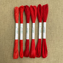 Load image into Gallery viewer, Red Linen Embroidery Thread