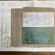 Load image into Gallery viewer, Fairytale Castle / Sagoslottet Linen Print (without threads)