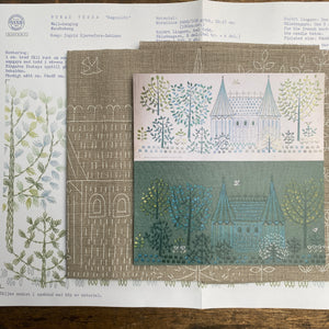 Fairytale Castle / Sagoslottet Linen Print (without threads)