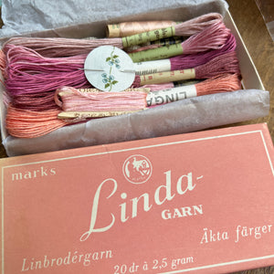 Linda Vintage Linen Box