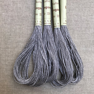 Nordiska Grey #221 linen embroidery thread